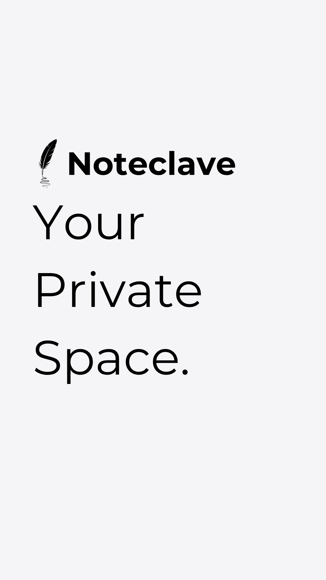 Noteclave screenshot 1