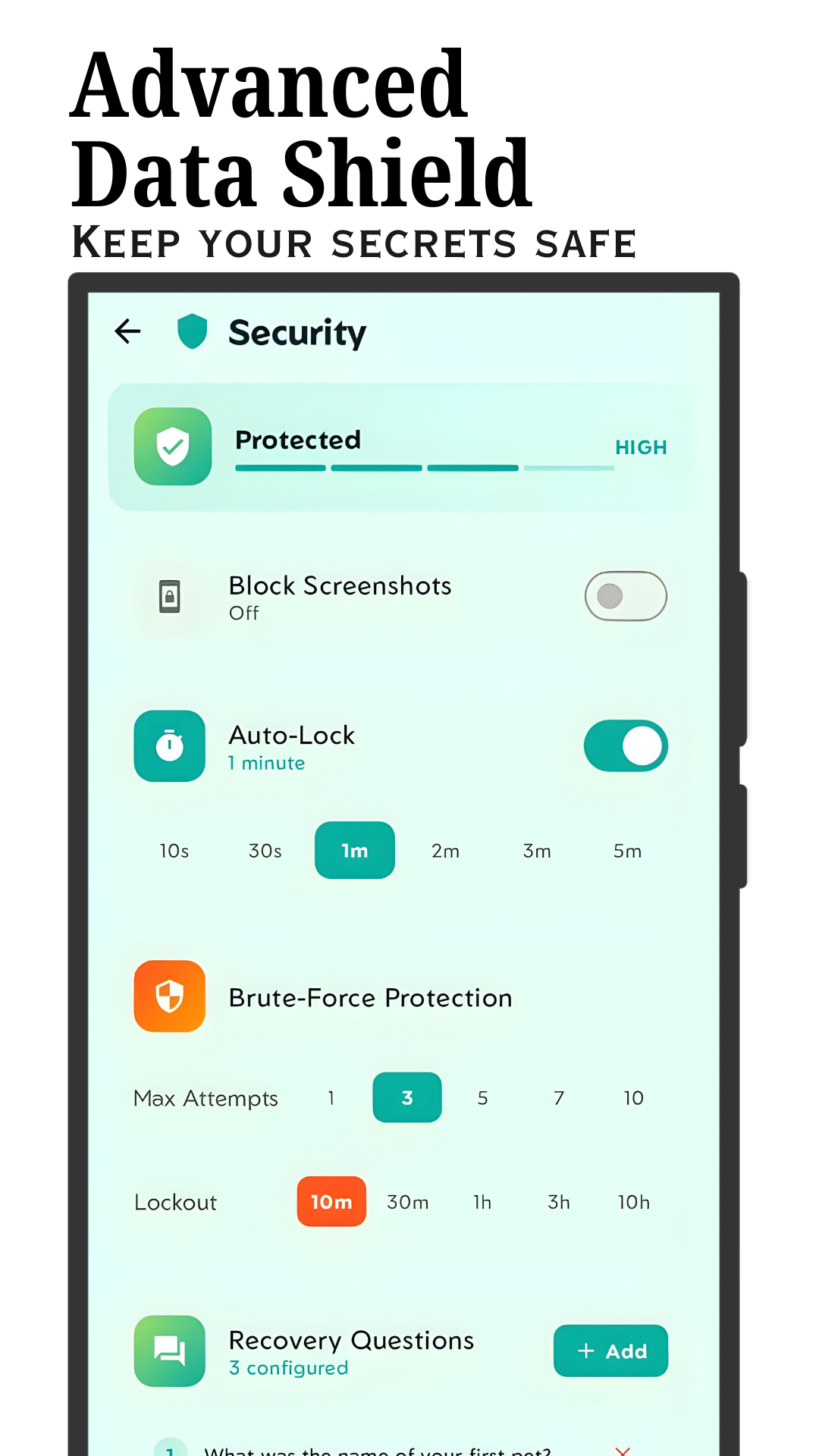 KiWi Vault screenshot 3