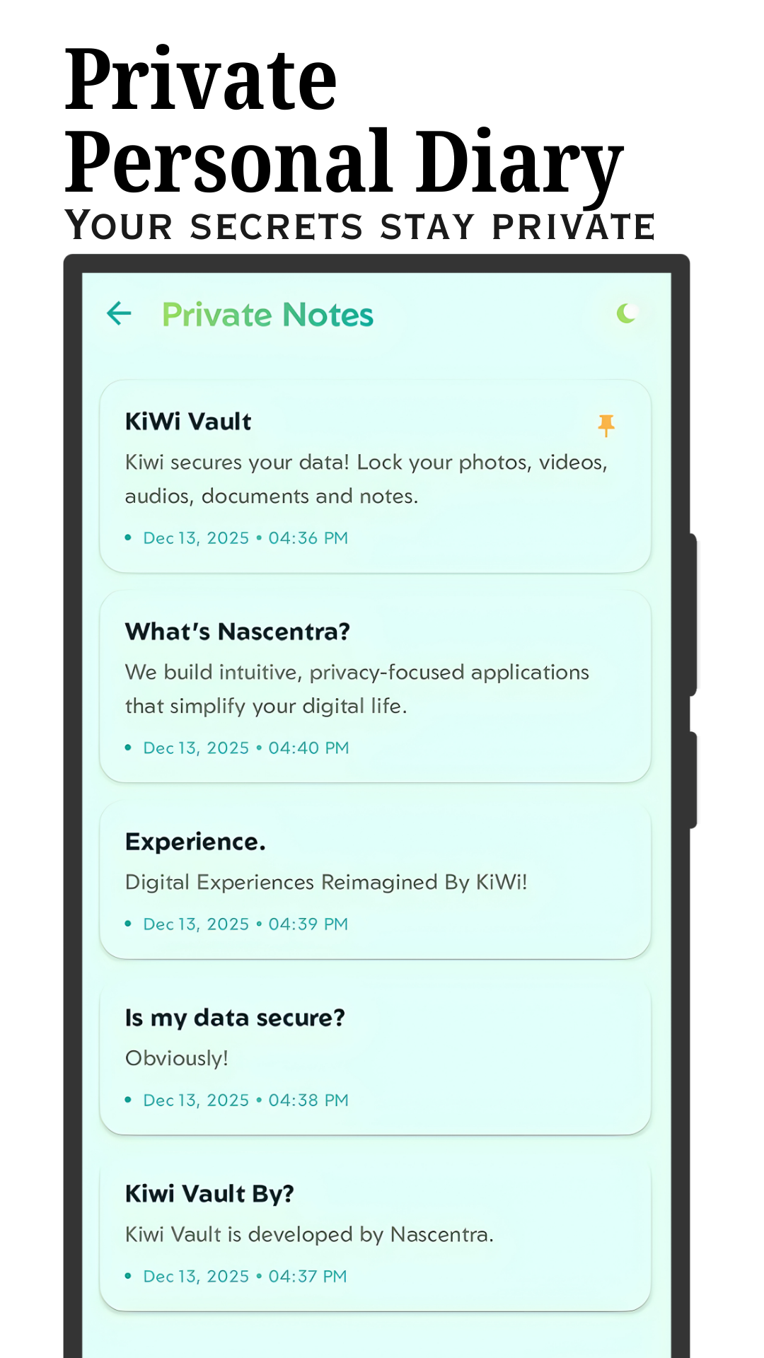 KiWi Vault screenshot 4
