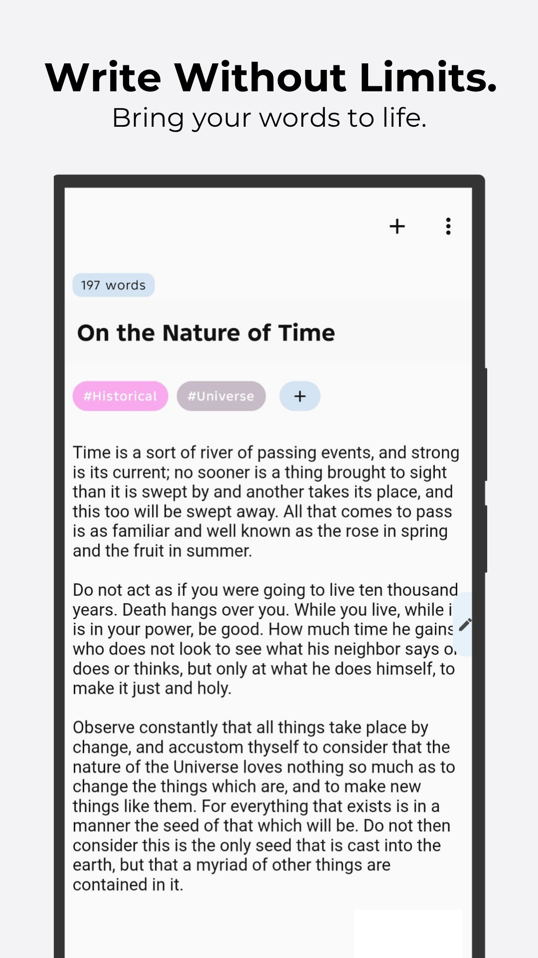Noteclave screenshot 3